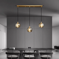 Copper Square Crystal Chandelier