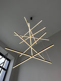 Modern String Puppet Pendant Light