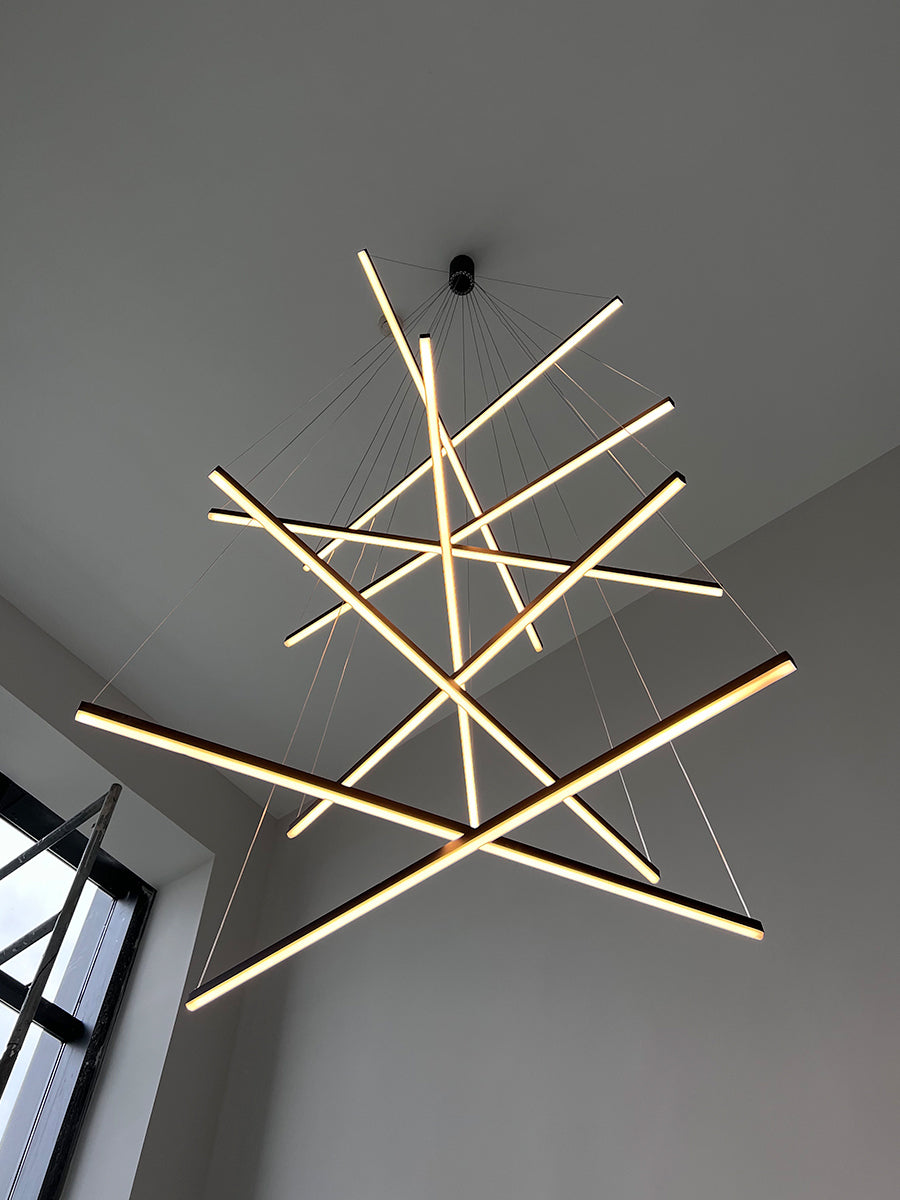 Modern String Puppet Pendant Light