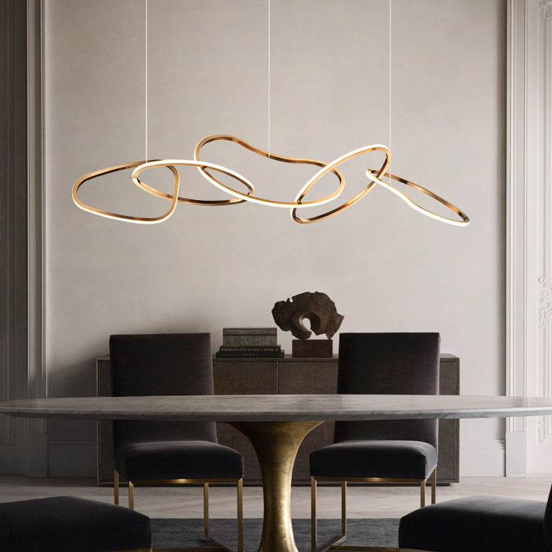 Peas 5 Rings Hanging Chandelier