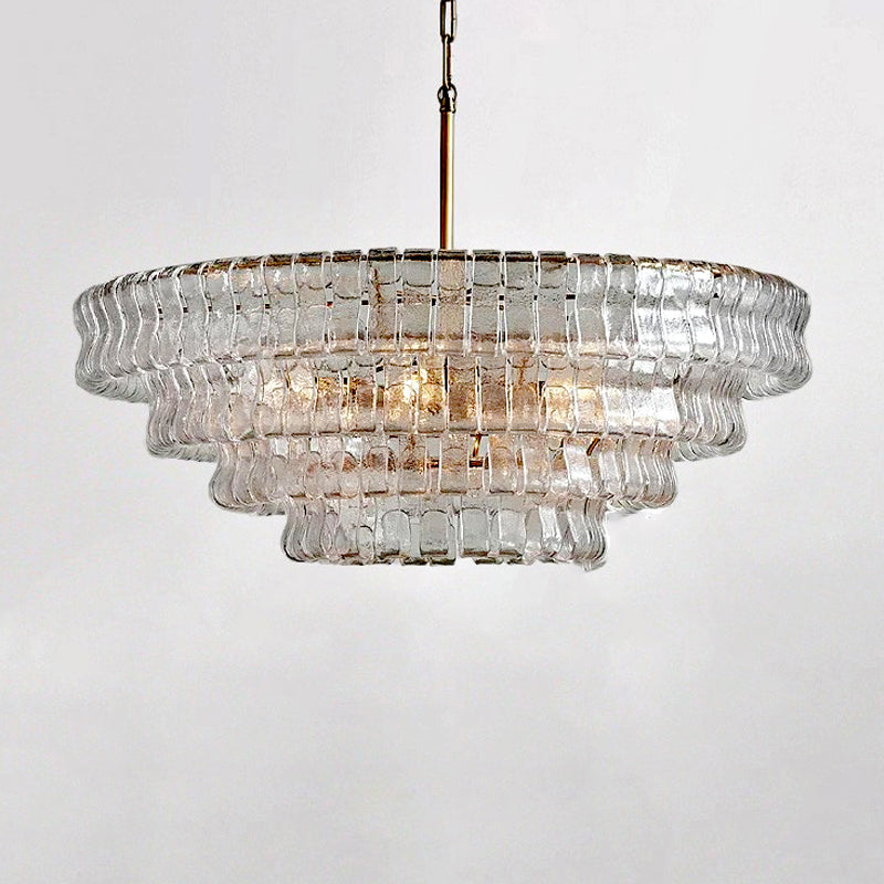 Murano Hook Glass Chandelier