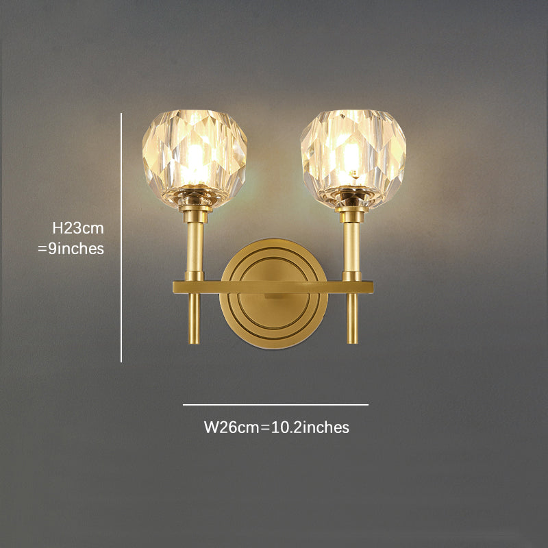 Football Crystal Wall Lamp