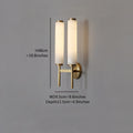 Milk White Long Tube Wall Lamp