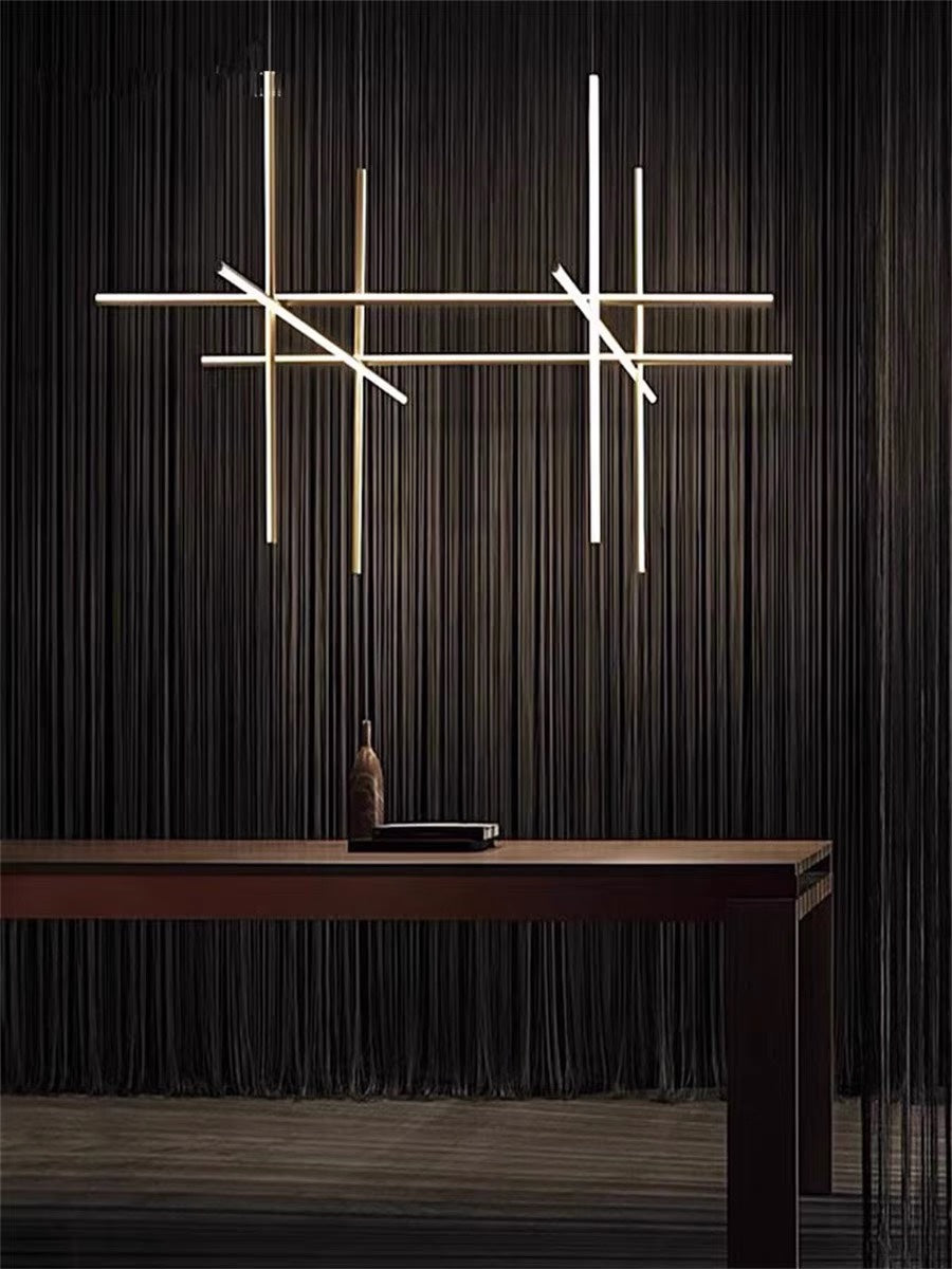 Minimalist Linear Combination Lamp