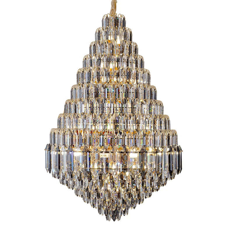 Loft Large Crystal Chandelier
