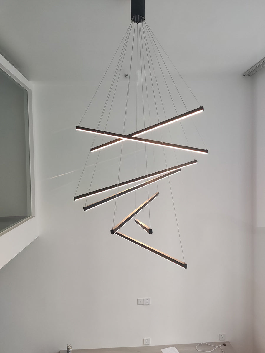 Modern String Puppet Pendant Light