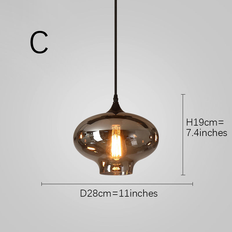 Smoke Gray Island Pendant Lights