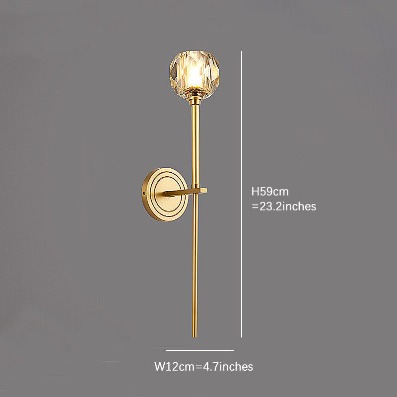 Football Crystal Wall Lamp