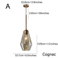 Smoke Gray Bucket Glass Lamp