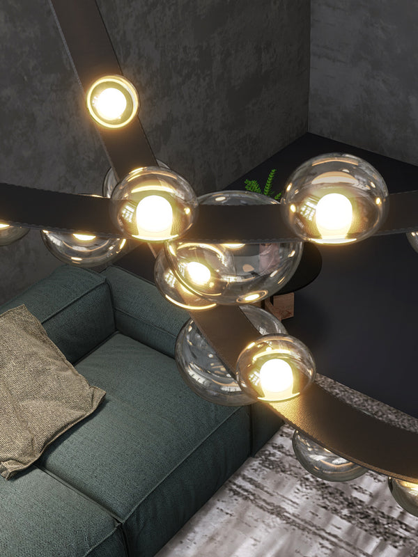 Italian Design Belt Pendant Light