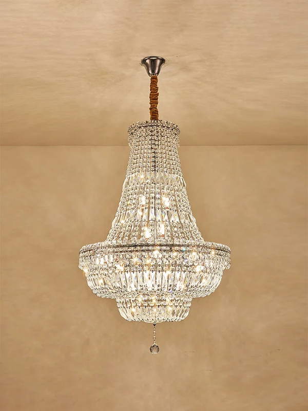 Romantic Wedding Chrome Chandelier