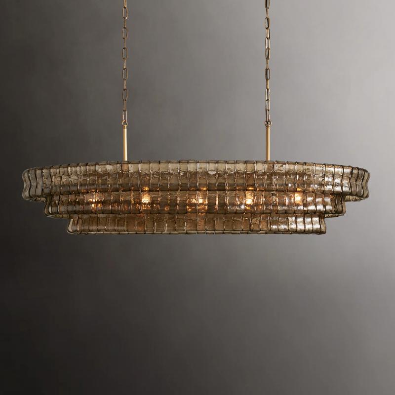 Murano Hook Glass Chandelier
