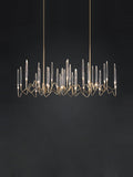 Modern Crystal Candle Chandelier