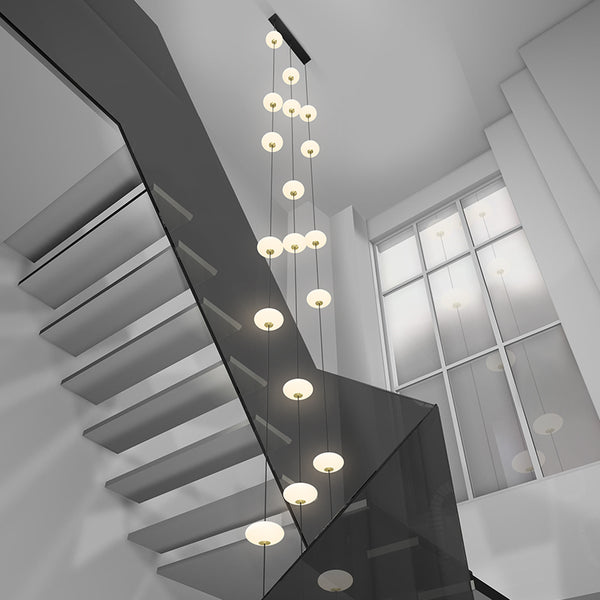 Modern Glass String Pendant Light