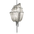 Entrance Aluminum Chain Chandelier
