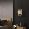 Diamond-Shaped Crystal Bedside Lamp
