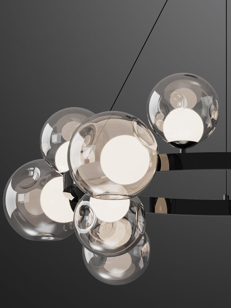 Ball in Ball Modern Chandelier