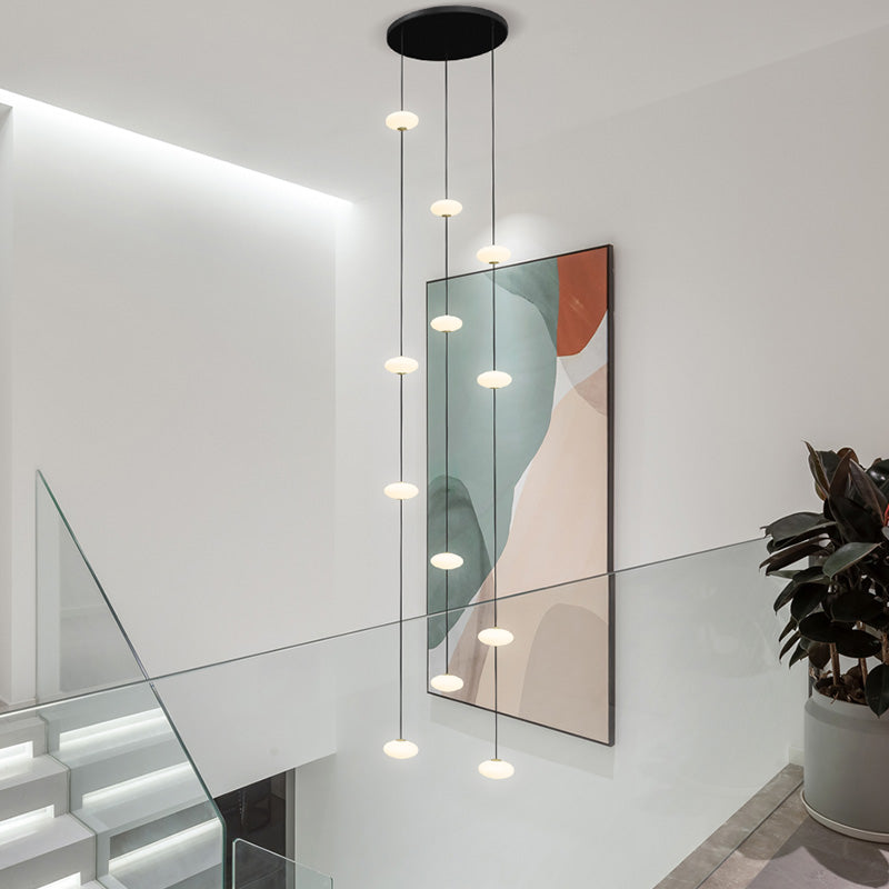 Modern Glass String Pendant Light