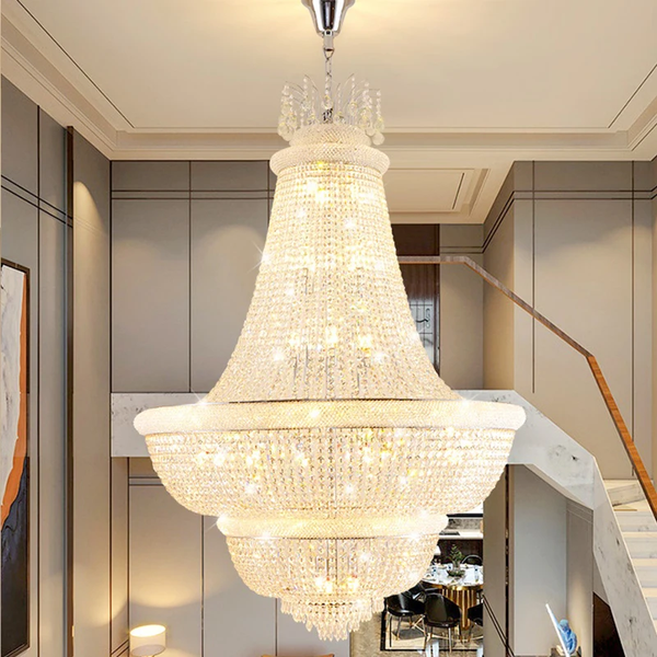 Chrome Wedding Chandelier