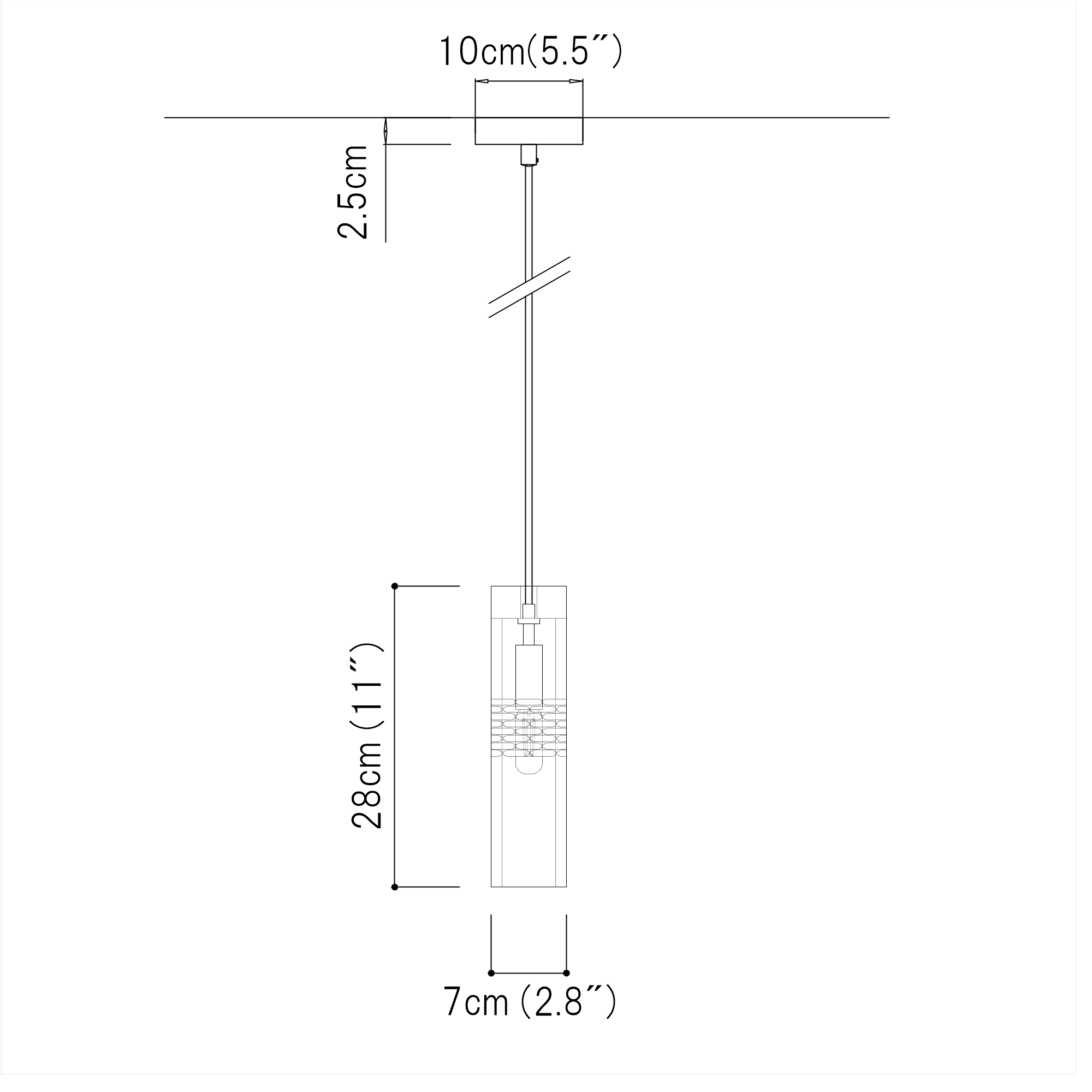 Bar Unique Glass Pendant Light