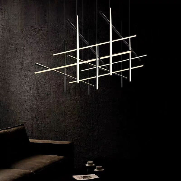 Minimalist Linear Combination Lamp