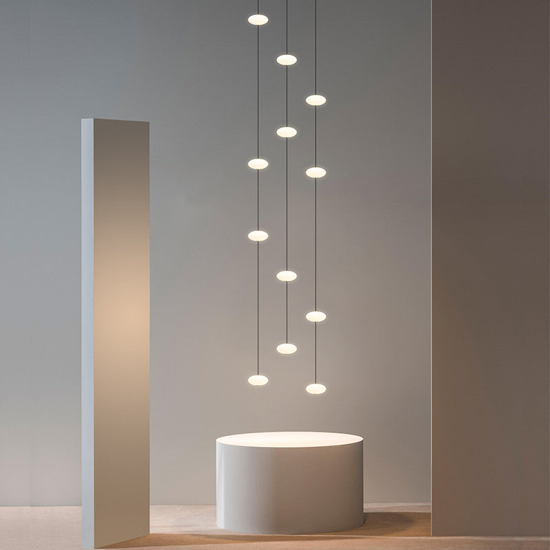 Modern Glass String Pendant Light