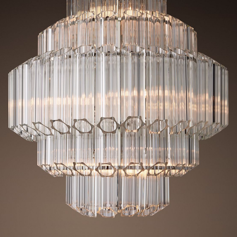 Vintage Murano Hexagon Chandelier