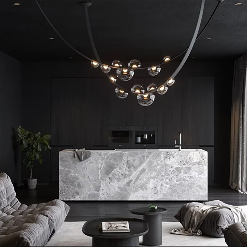 Italian Design Belt Pendant Light