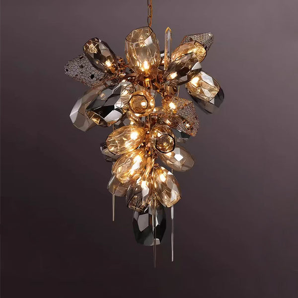Modern Wine Glass Chandelier