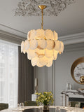 Round Marble Chandelier