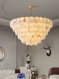 Round Marble Chandelier