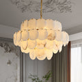 Round Marble Chandelier