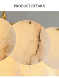 Round Marble Chandelier