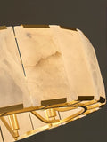 Brass Classic Alabaster Chandelier