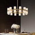 Over Dining Table Marble Pendant Lamp