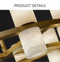 Over Dining Table Marble Pendant Lamp