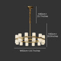 Over Dining Table Marble Pendant Lamp