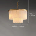 Marble Chandelier Modern Multi-Layer