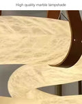 Contemporary Nordic Alabaster Designer Chandelier