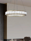 Marble Alabaster Ring Chandelier