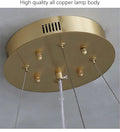 Marble Alabaster Ring Chandelier
