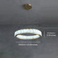 Marble Alabaster Ring Chandelier