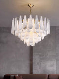 Alabaster Foyer Chandelier