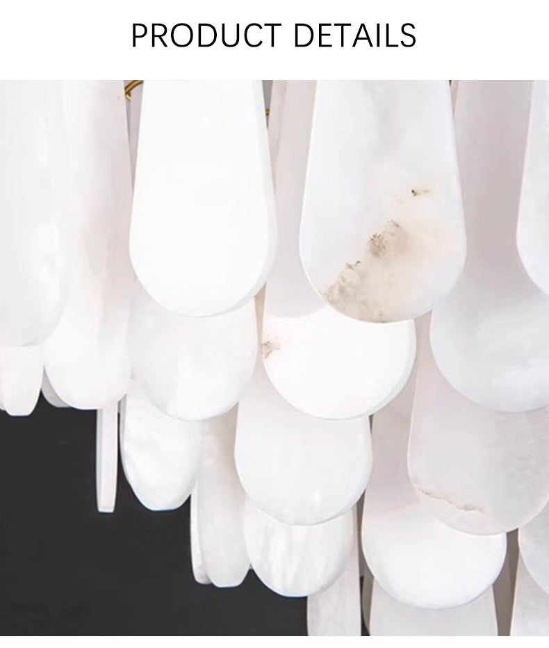 Alabaster Foyer Chandelier