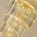 Fountain Crystal Long Chandelier