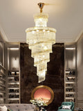 Pineapple Bead Waterfall Chandelier