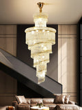 Pineapple Bead Waterfall Chandelier