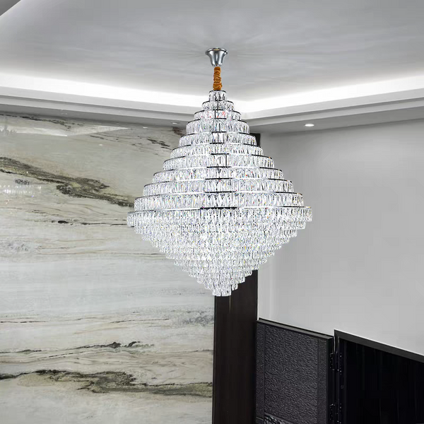 Chrome Wedding Chandelier