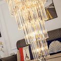 Square Smoke Gray Chandelier