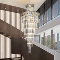 Square Smoke Gray Chandelier